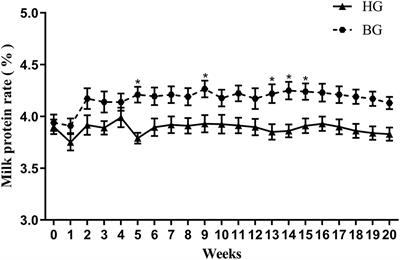 Effects of a High-Grain Diet With a Buffering Agent on Milk Protein Synthesis in Lactating Goats